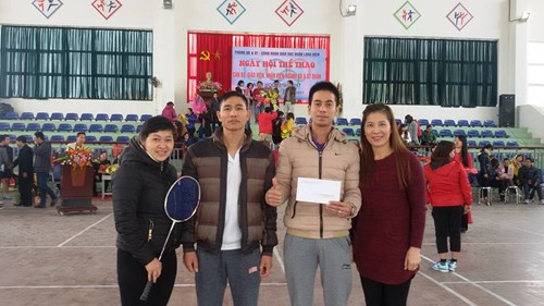 Tham dự Ngày hội thể thao ngành GD&ĐT quận Long Biên năm học 2016 - 2017
